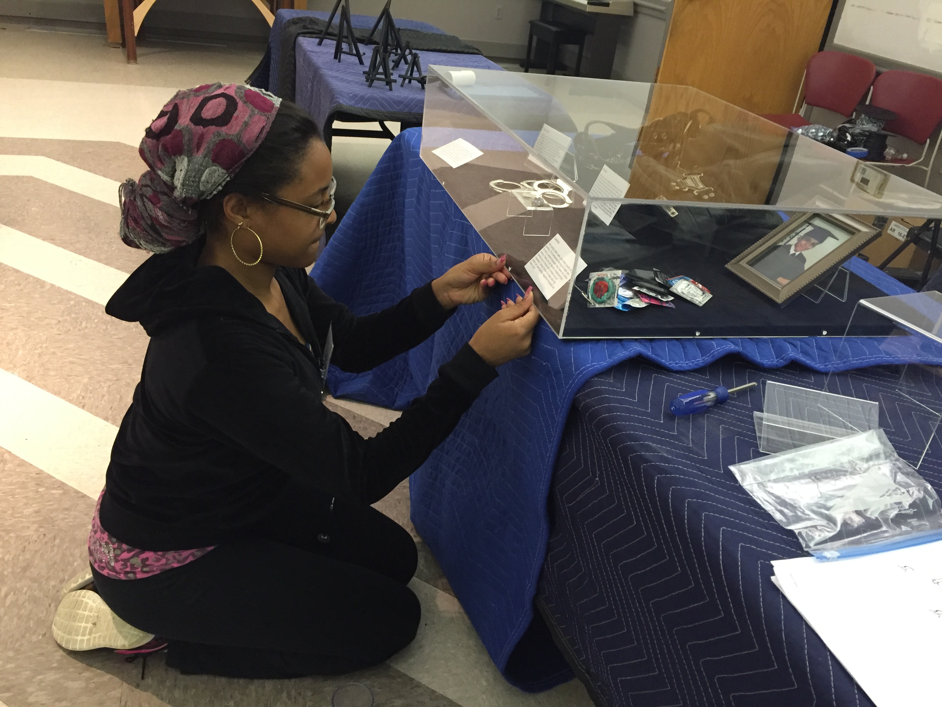 Bethanea at FYM AR Set Up